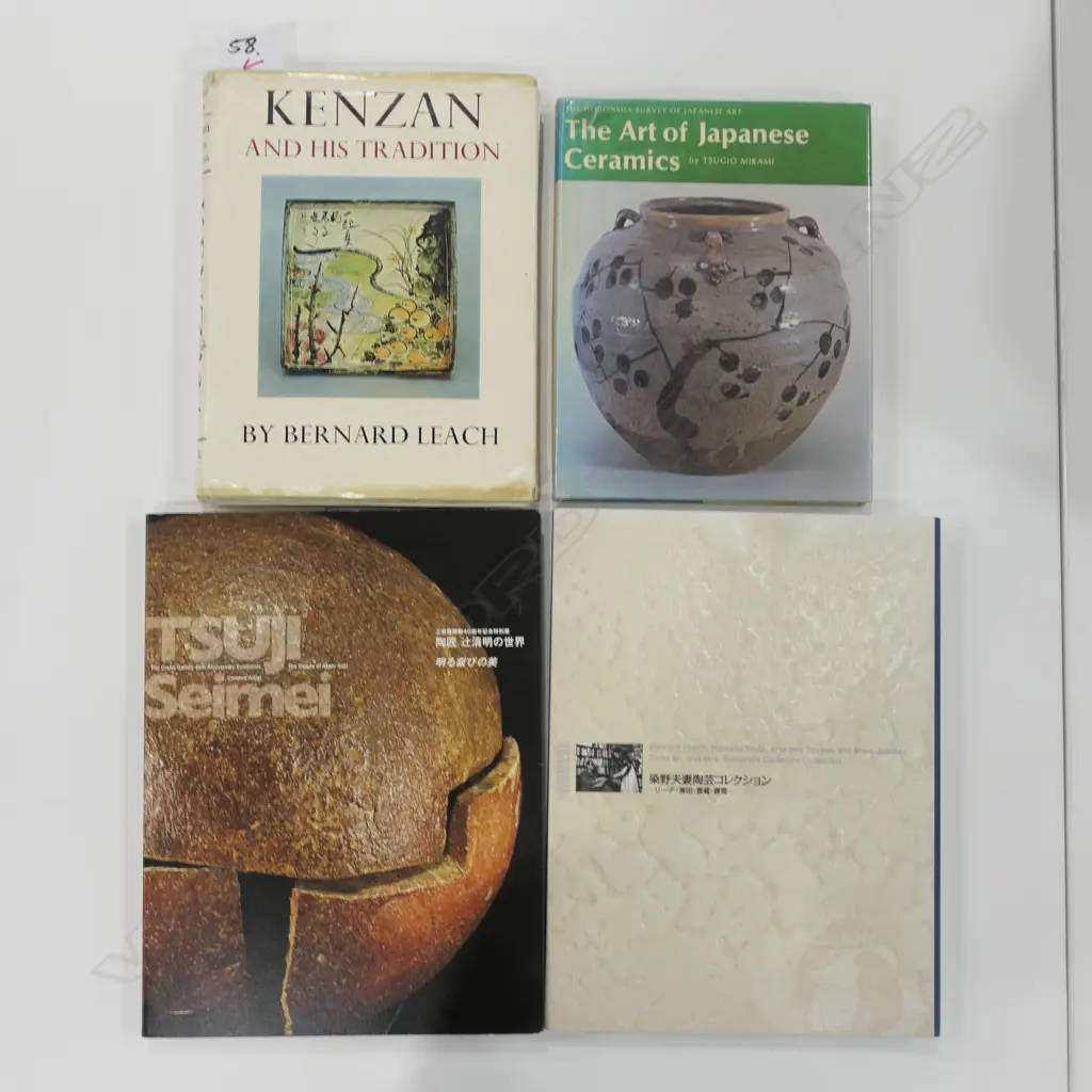 FOUR PUBLICATIONS: JAPANESE CERAMICS Image 1++